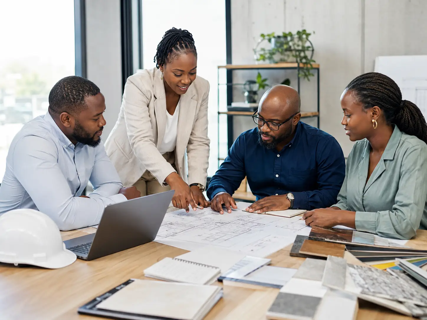 Buyer documenting a construction order problem